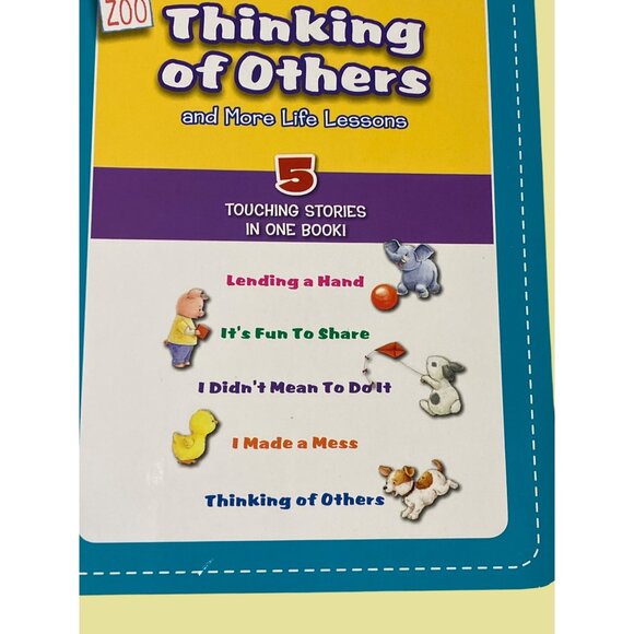 God's Little Zoo "Thinking Of Others" Hardcover Book - Picture 2 of 8